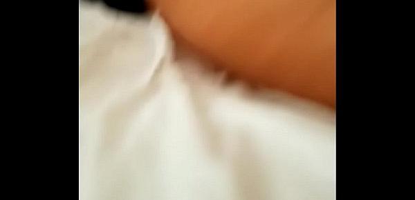  Hubby touch my big booty and show my asshole